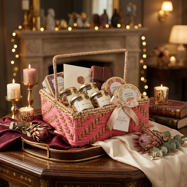 The Rose and Rope Heritage Basket