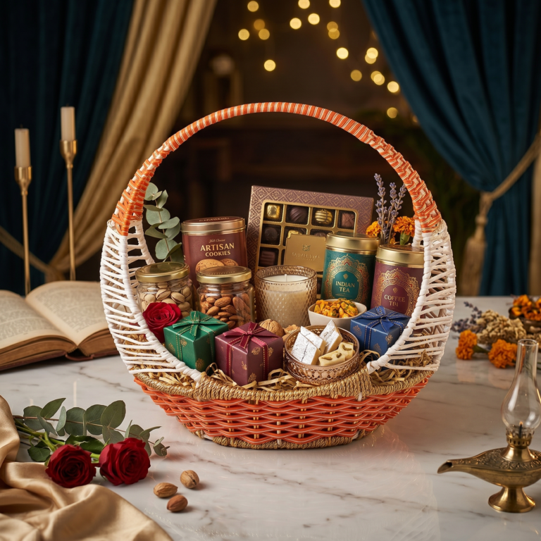 The Marigold Moon-Arch Basket