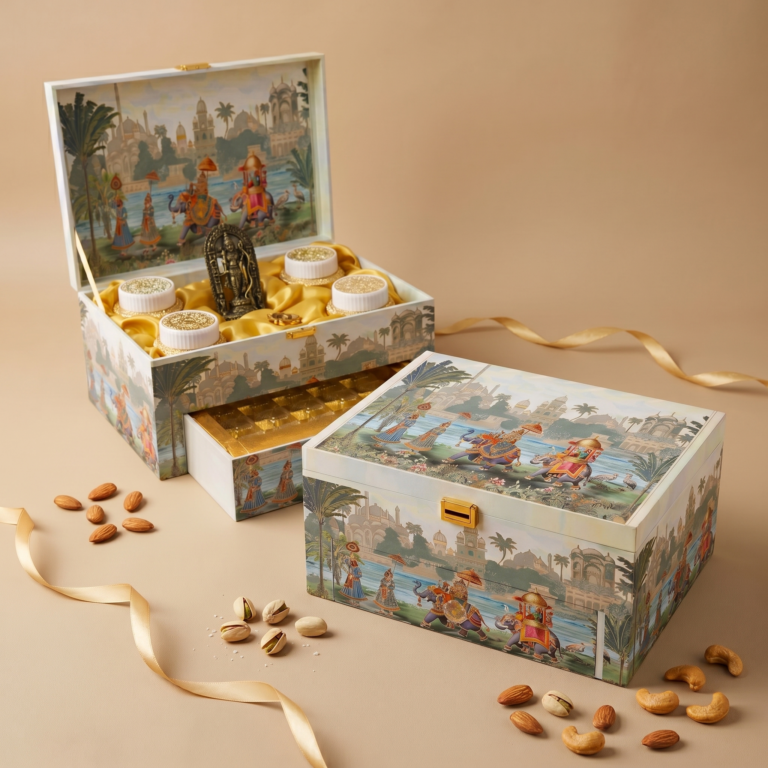 The Shahi Ghaat Drawer Invitation Chest