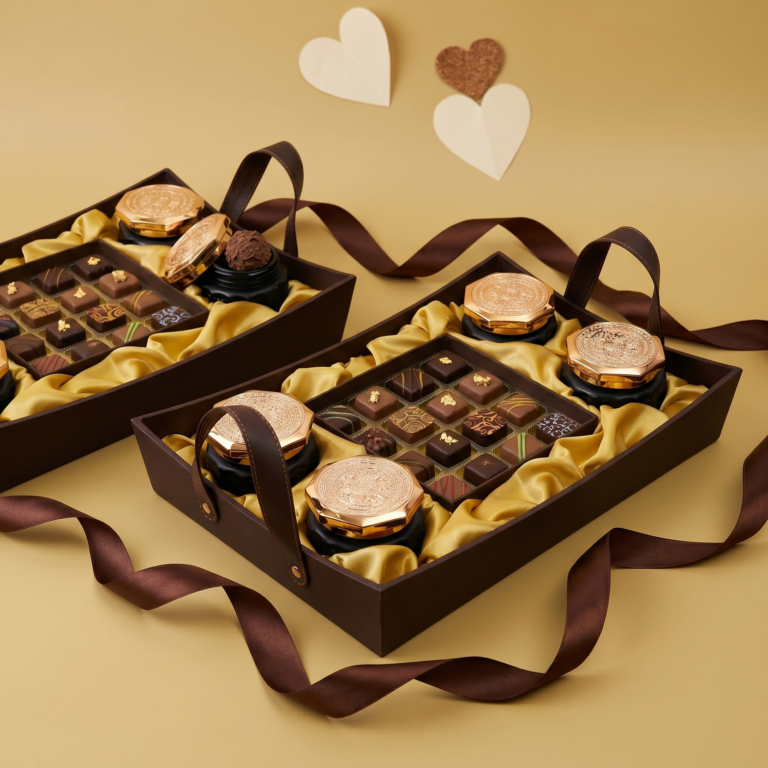 The Cocoa Luxe Handle Tray Set